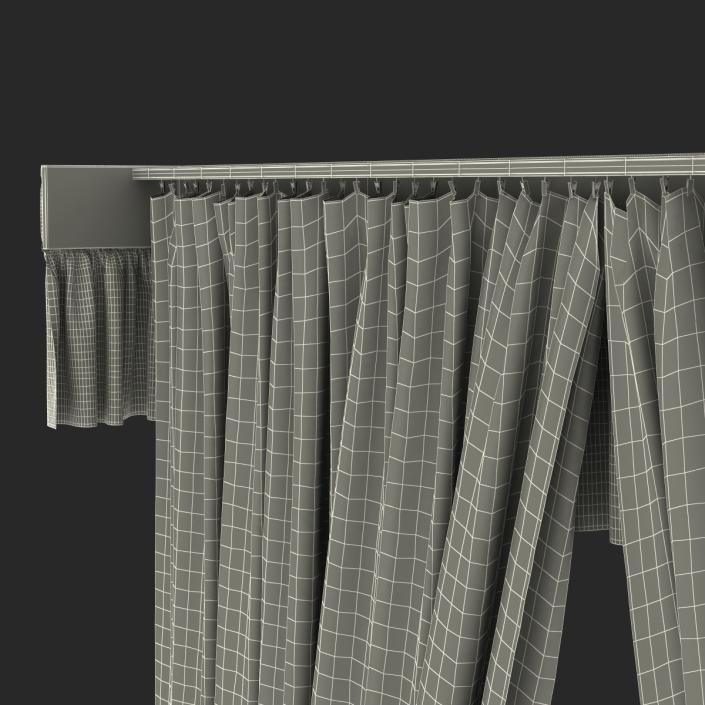 Curtain 4 Pink 3D model