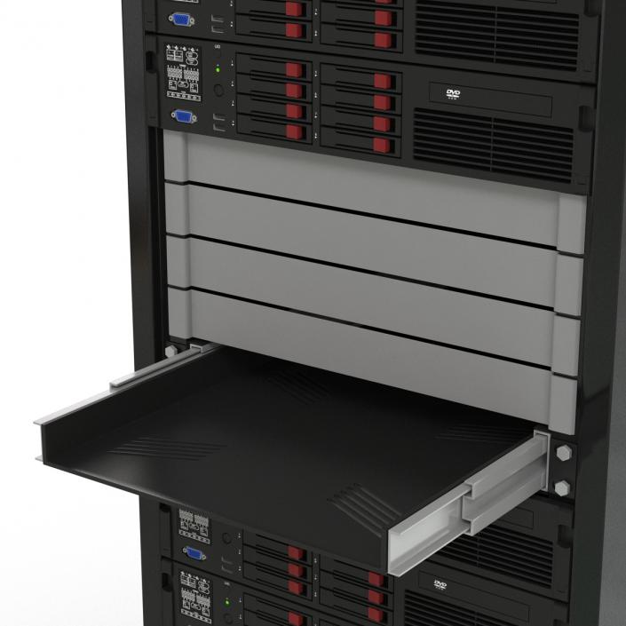 Servers in Rack 2 3D