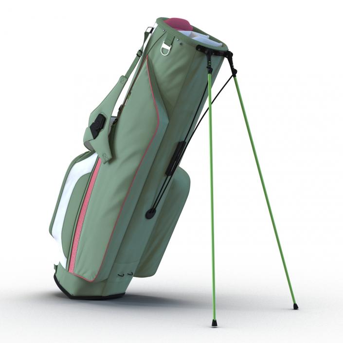 3D Golf Bag 4 Generic model