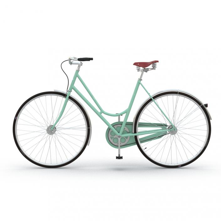 3D model City Bike Green
