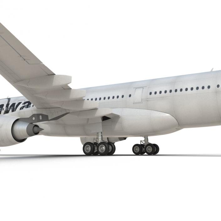 Jet Airliner Airbus A330-200 Northwest Airlines 3D