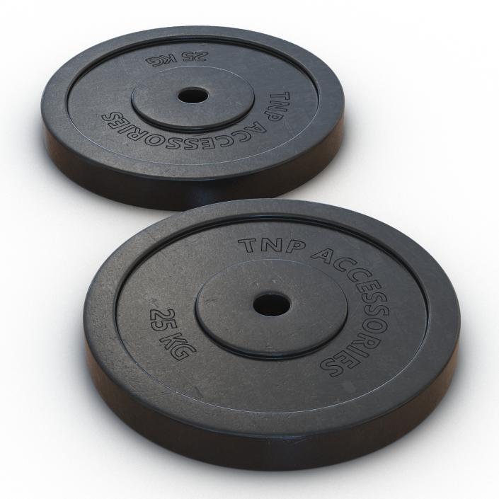 3D model Barbell Plates Collection