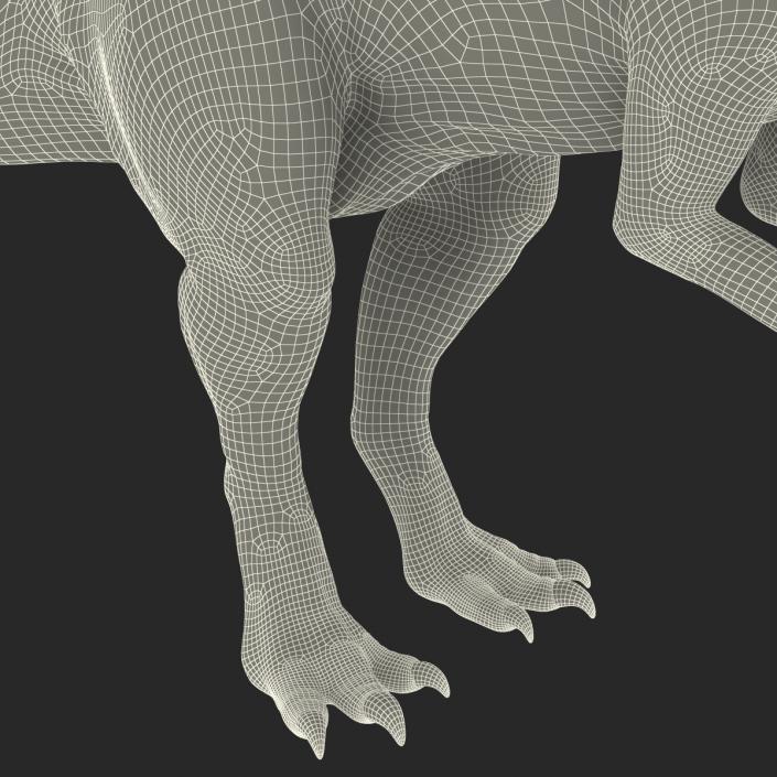 Parasaurolophus Rigged 3D