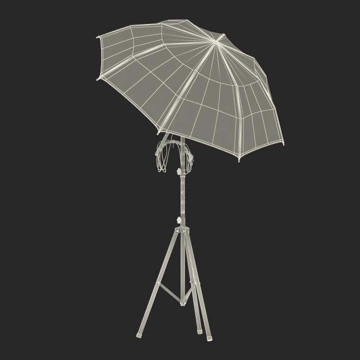 3D model Photo Studio Lighting Umbrella