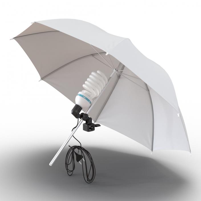 Photography Studio Umbrella 3D
