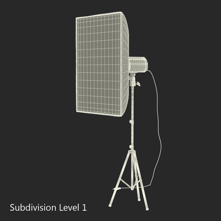 3D Professional Studio Lighting Softbox