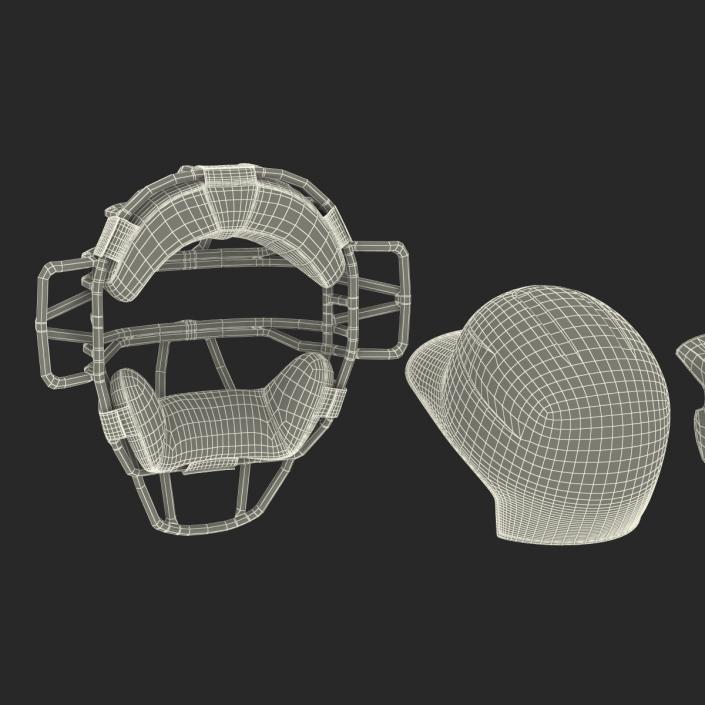 3D Baseball Hats Collection 4