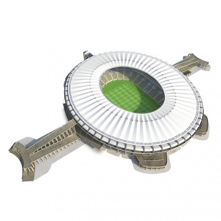 3D model Football Stadium Maracana