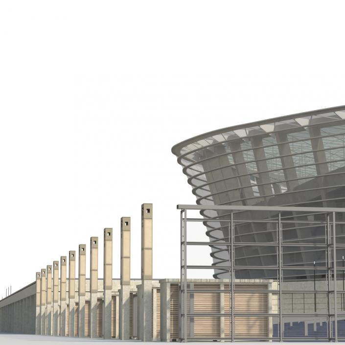 Cape Town Stadium Green Point 3D model