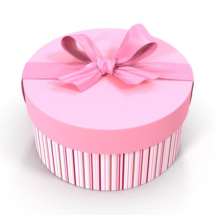 Giftbox 5 Pink 3D model