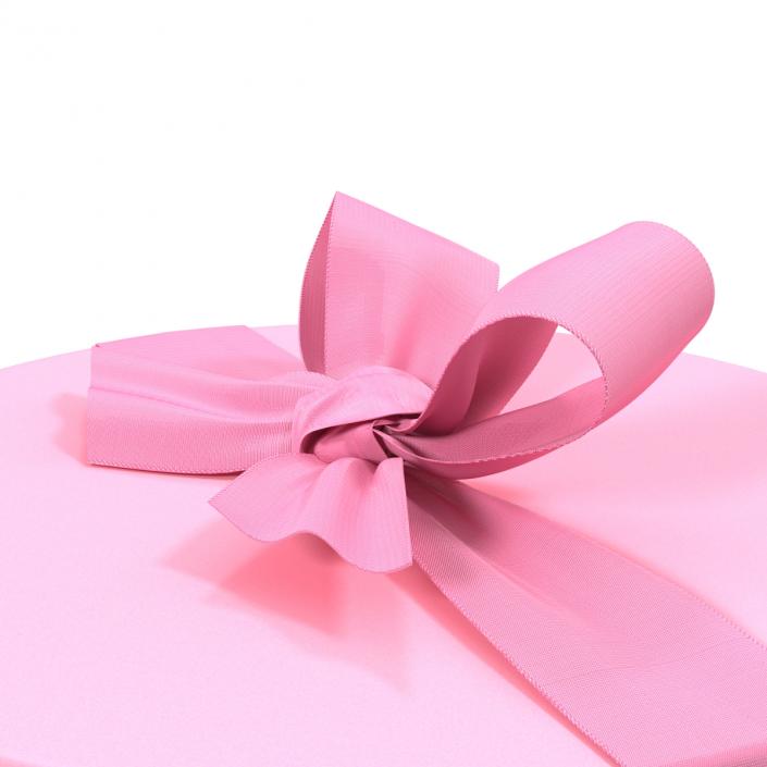 Giftbox 5 Pink 3D model