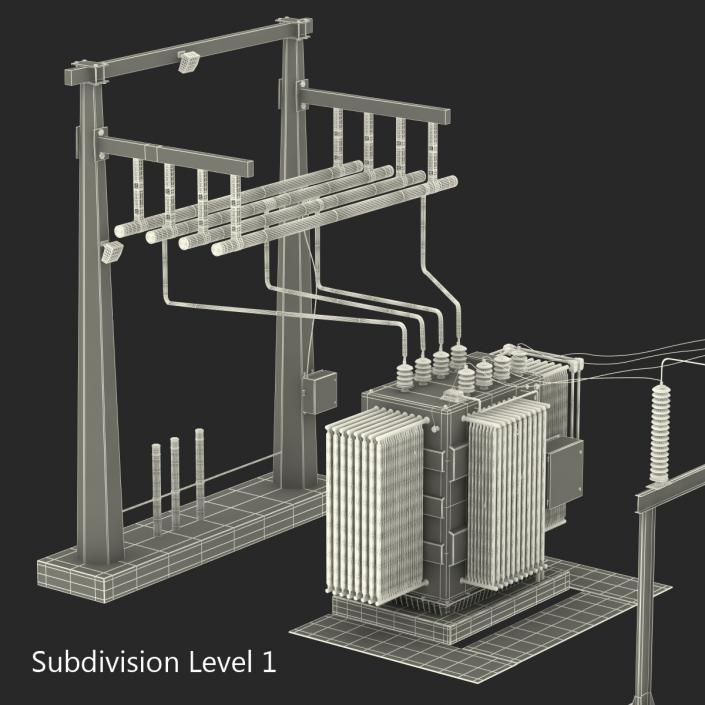 3D model Substation