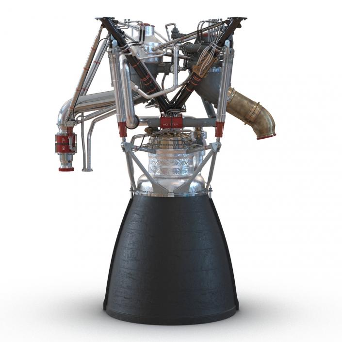 Rocket Engine RS 68 3D model