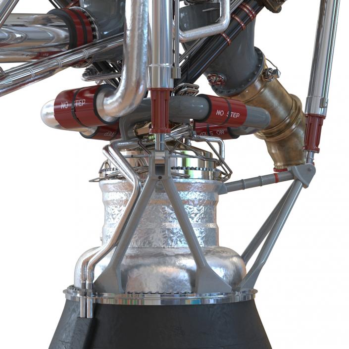 Rocket Engine RS 68 3D model