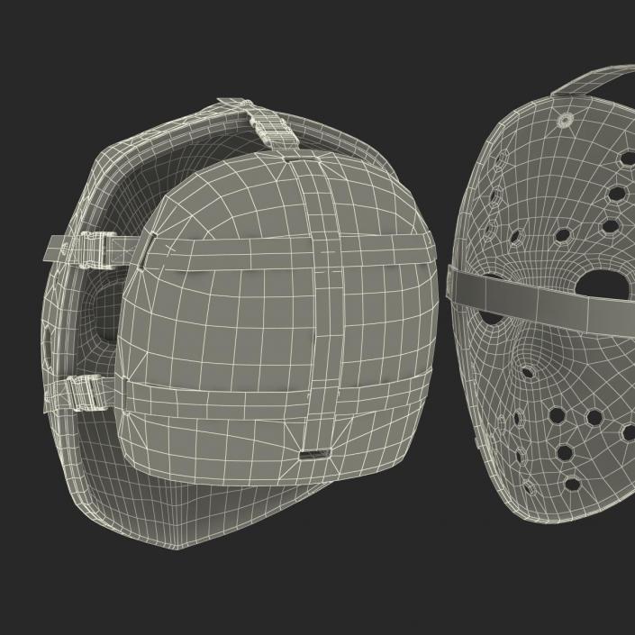 3D Hockey Masks Collection model