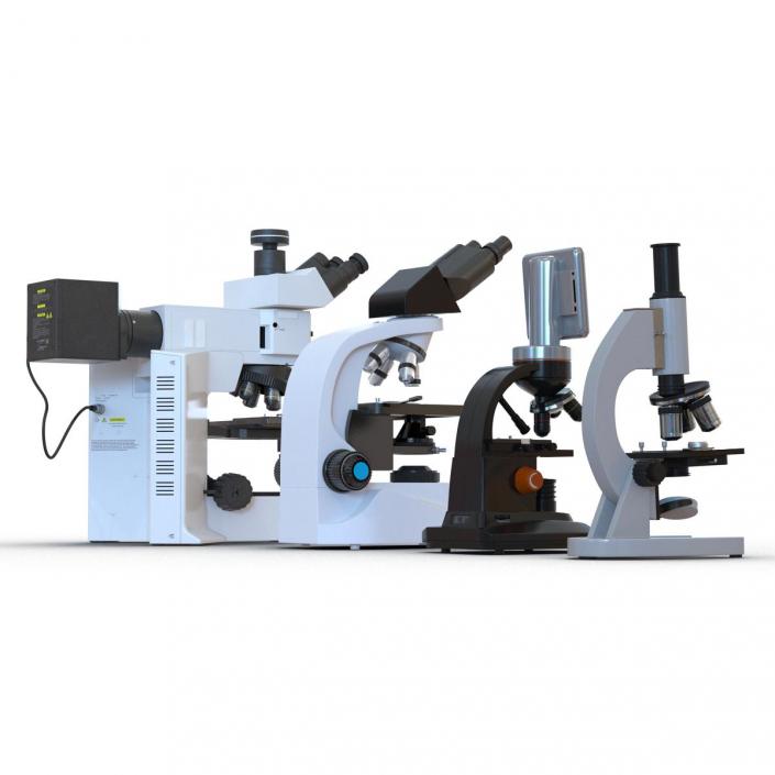 Microscopes Collection 3D