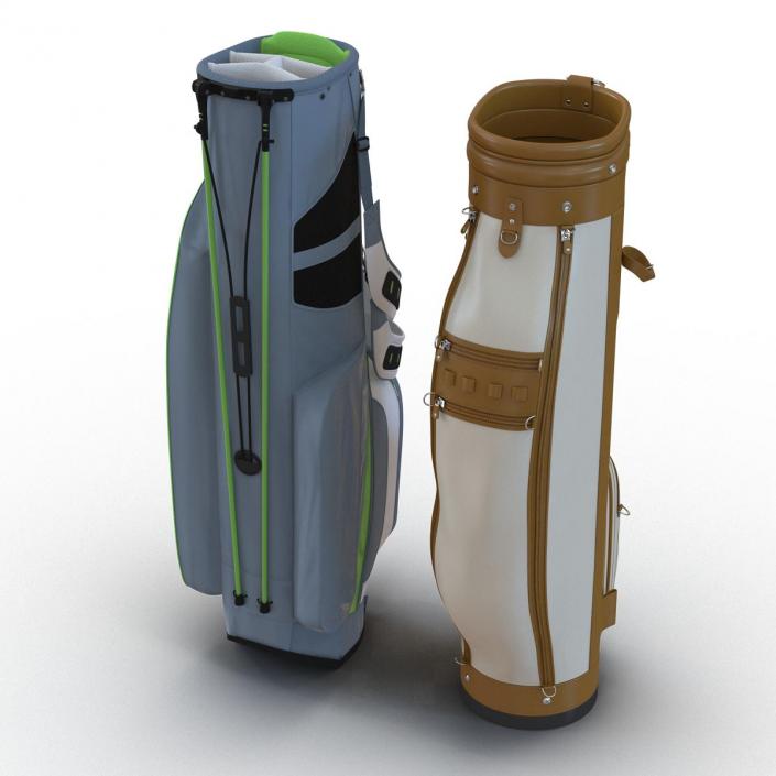3D model Golf Bags Collection