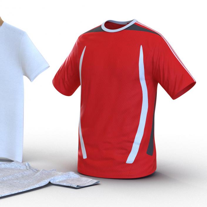 3D TShirts Collection model
