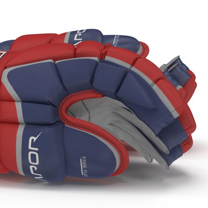 Hockey Gloves Bauer 3D model