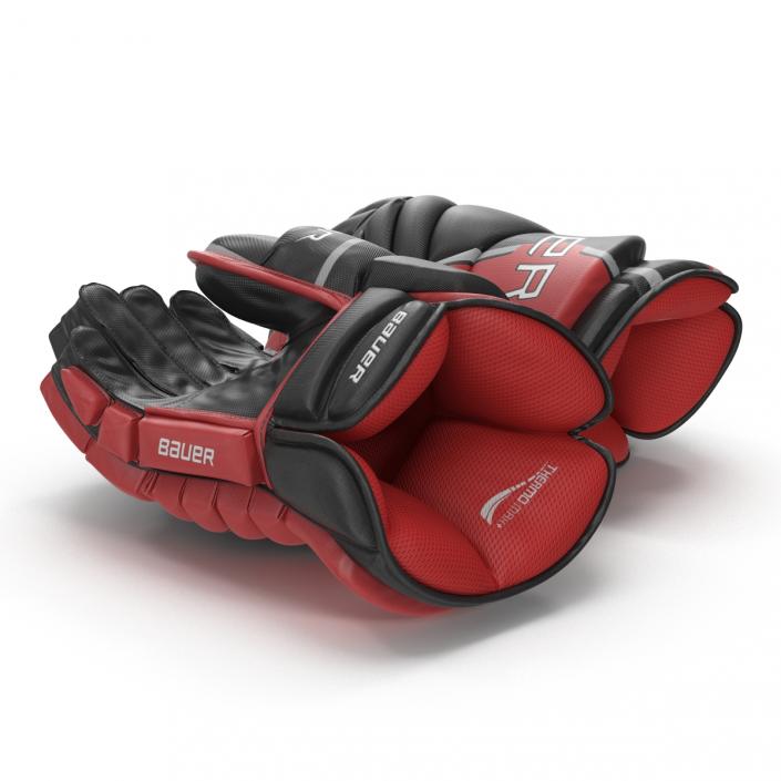 3D Hockey Gloves Bauer 3