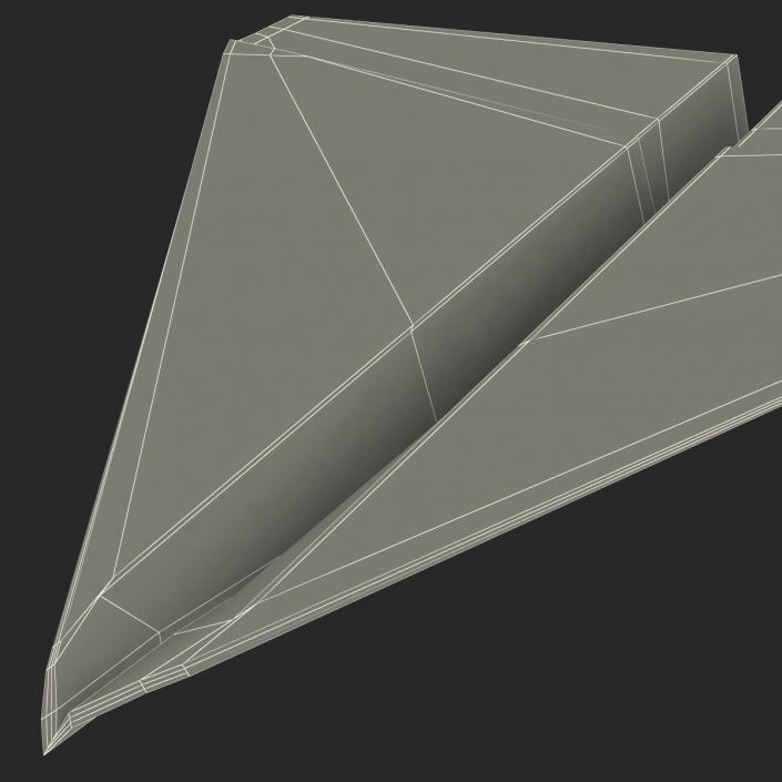 3D Paper Plane 6 model