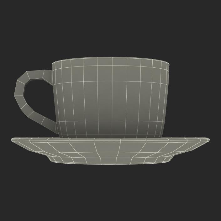 3D Empty Coffee Cup