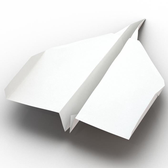 3D Paper Plane 7 model
