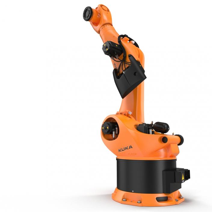 3D Kuka Robot KR 500 FORTEC Rigged