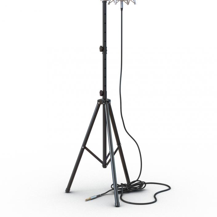 3D model Condenser Microphone and Stand Rode