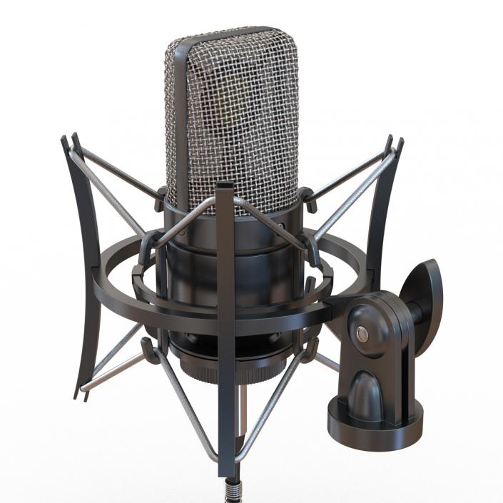 3D model Condenser Microphone Generic 2