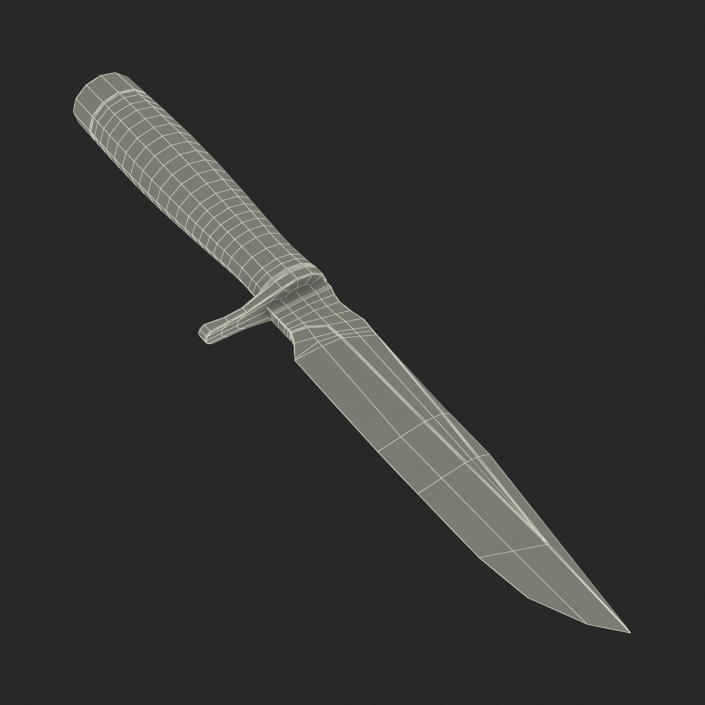 3D Hunting Knife model