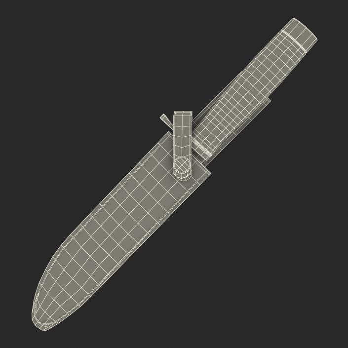Hunting Knife Set 3D