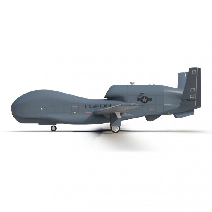 3D model RQ-4 Global Hawk UAV