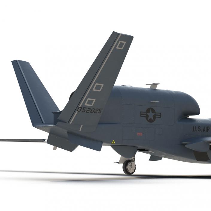 3D model RQ-4 Global Hawk UAV
