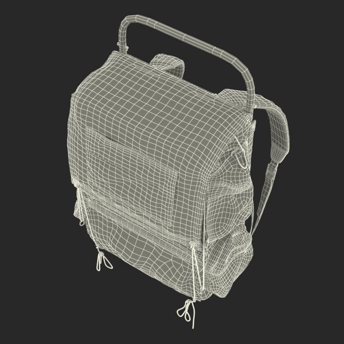 3D Camping Backpack 2 model