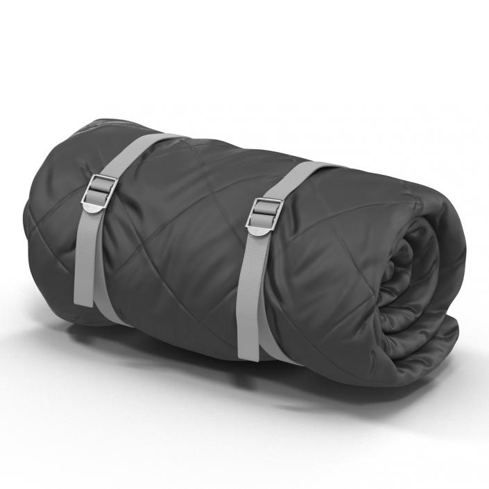Folded Sleeping Bag 3D model