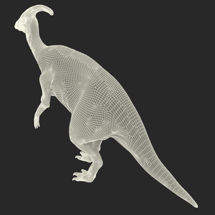 Parasaurolophus Pose 4 3D