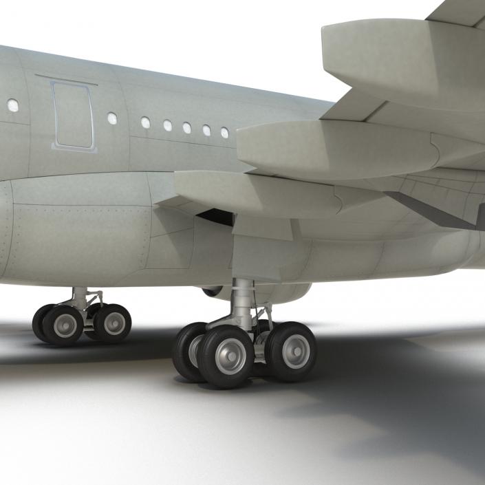 Airbus A330-P2F Northwest Airlines 3D model