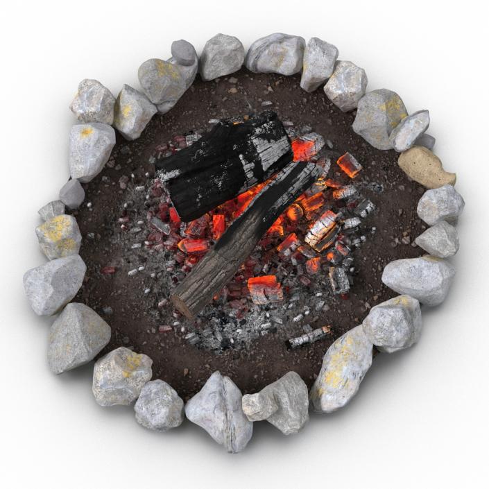 Campfire Pit 3D