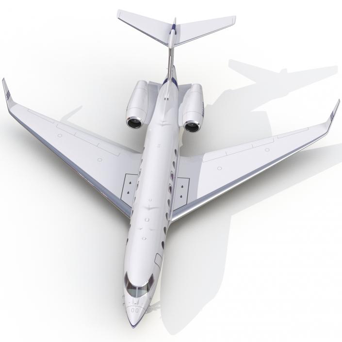 Gulfstream G650 Rigged 2 3D model