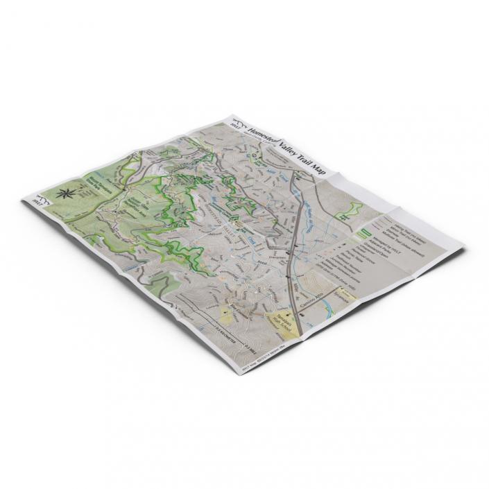 Trail Map 3D model