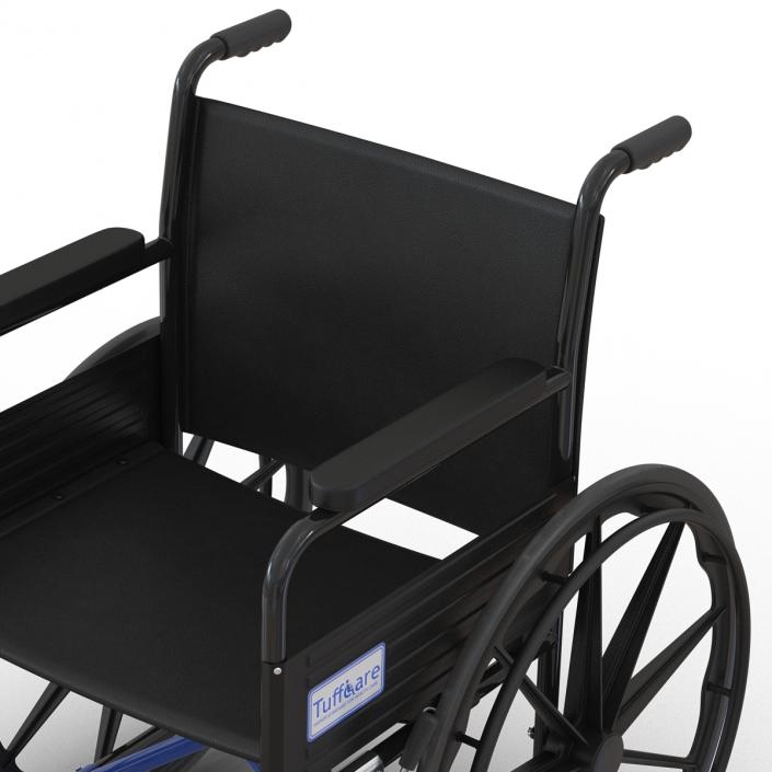 Wheelchair Rigged 3D