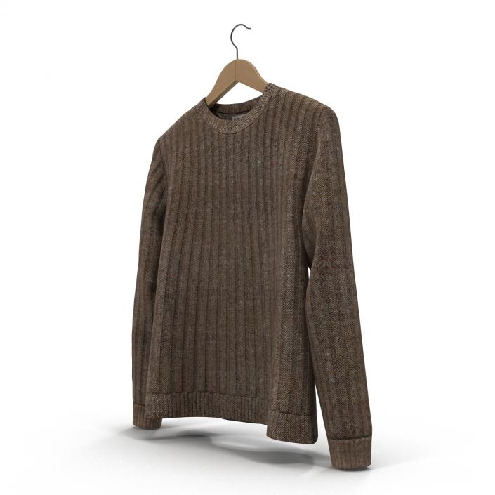 Sweater on Hanger 2 3D model