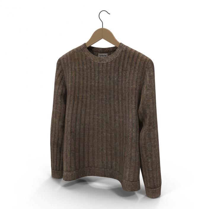 Sweater on Hanger 2 3D model