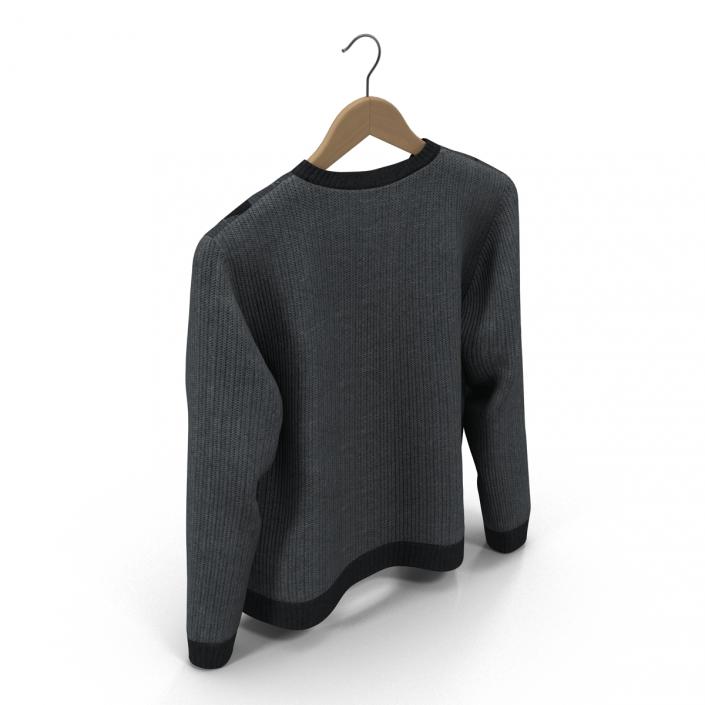 Sweater on Hanger 3 3D model