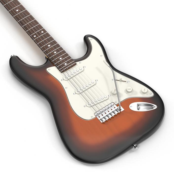 3D model Electric Guitar