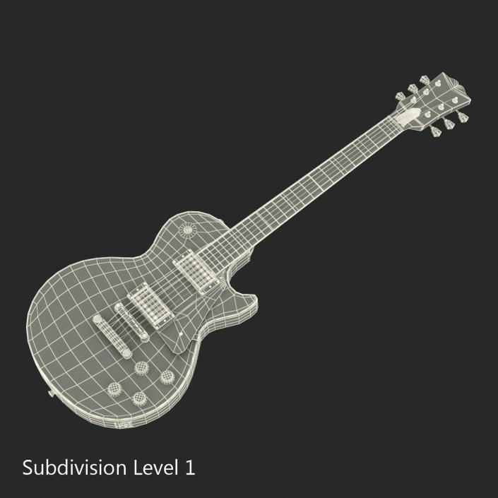 3D model Electric Guitar 2 Generic