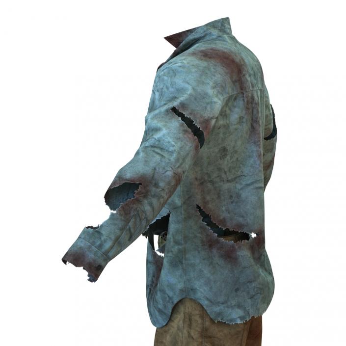 3D Zombie Outfit model