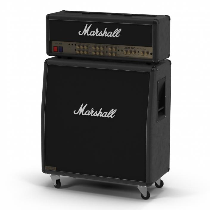 3D model Guitar Amplifier Marshall