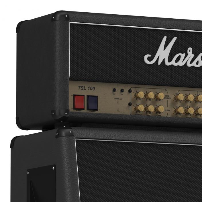 3D model Guitar Amplifier Marshall